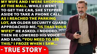 “Is That Your Wife?” An Older Security Guard Asked — Then He Whispered, “You Need to See This”