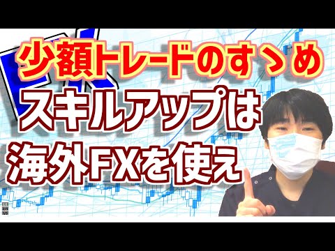 【FX】少額トレードでスキルアップするならまずは海外FXを使おう！
