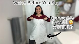Extra Large Disposable Bath Towel Honest Review