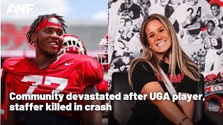 Community devastated after UGA player, staffer killed in crash