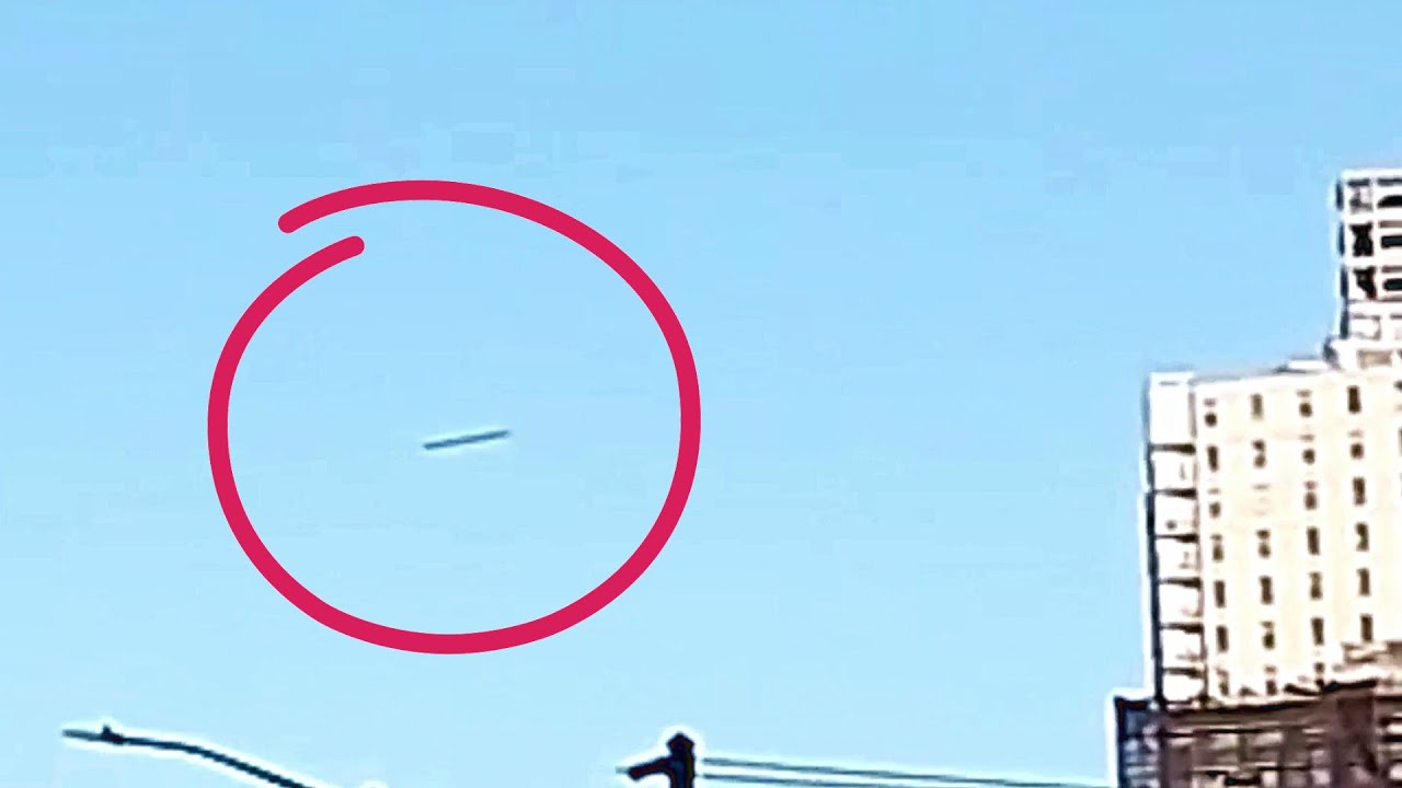 Stationary Fast Rod UFO Queens NY UAP OVNI Disclosure