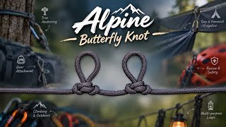 MASTER THIS KNOT | How to Tie an Alpine Butterfly Knot | Step-by-Step Tutorial & Best Uses