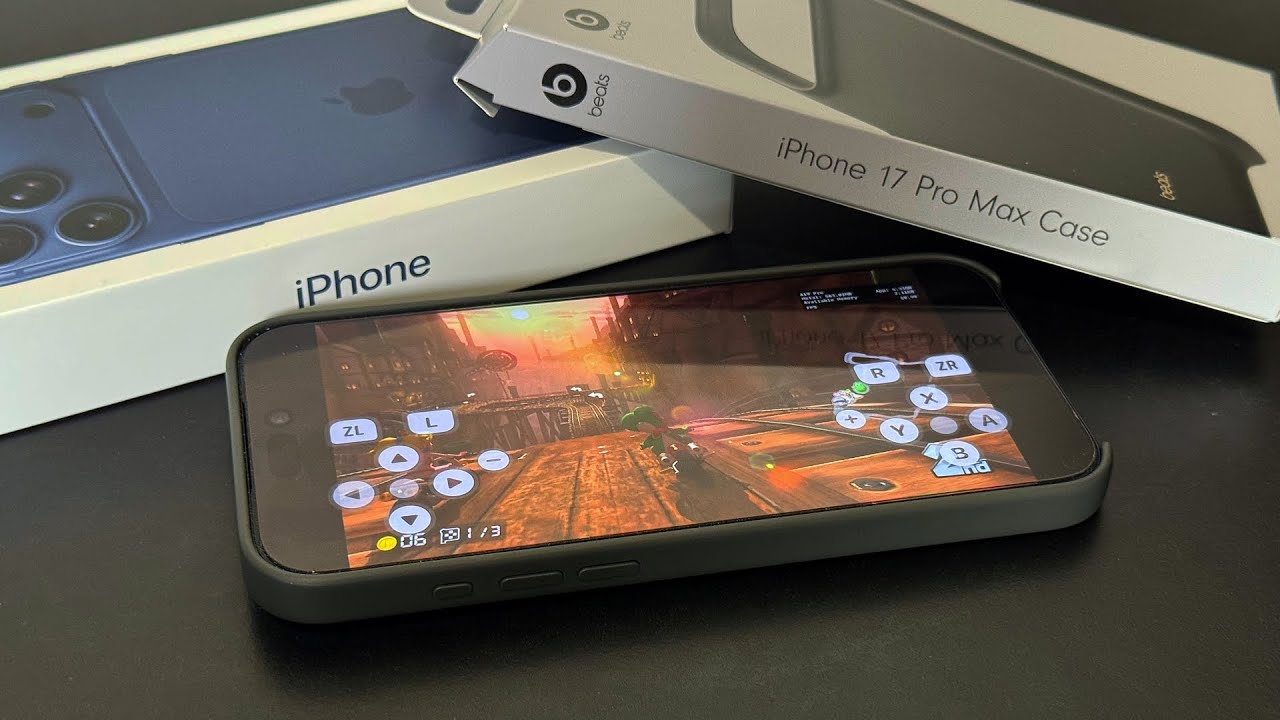 iPhone 17 Pro Max - Nintendo Switch Emulation - YouTube