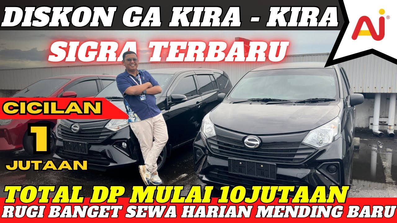 HARGA DAIHATSU SIGRA 2026 JEBLOK‼️ KALO GINI SIH MENDING AMBIL BARU AJA‼️ RUGI BELI BANGET BEKAS‼️