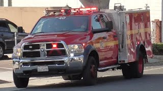 LACoFD Squad 40 Responding
