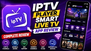 IPTV Smart Player App Kaise Use Kare || How To Use IPTV Smart Player App || IPTV Smart Player Review screenshot 1