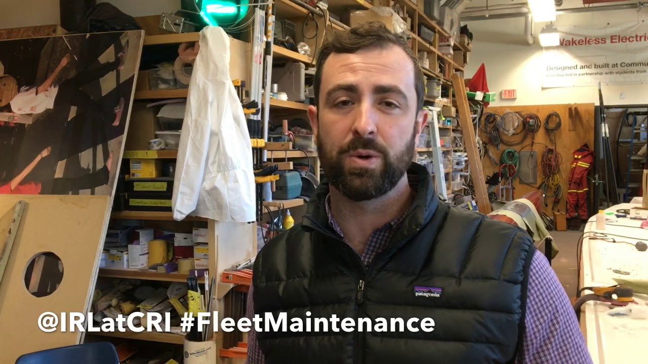 IRL at CRI Fleet Maintenance - Hole Repair