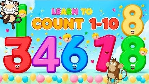Numbers Song | Counting Songs | Learn to Count | Nursery Rhymes | Count from 1 to 10