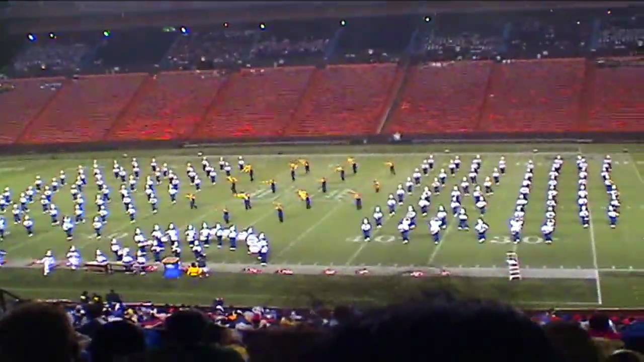 HQ "James Bond 007" 2003 Punahou Marching Band (Rainbow Invitational