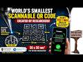World's smallest scannable QR code created by researchers IN HINDI