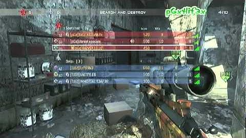 MW3: 1st Clan Match & Won [Quickscoping] pGx VS TUG!