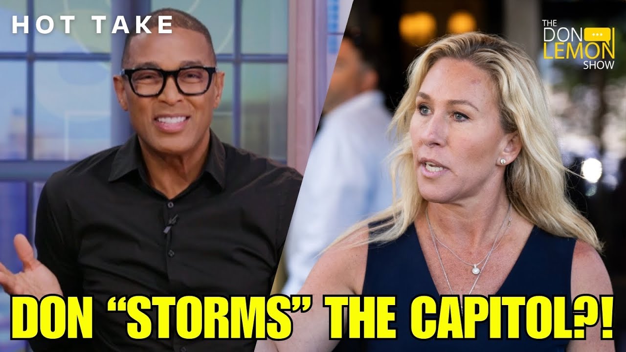 HOT TAKE! - Marjorie Taylor Greene Says Don "Stormed" The Capitol...Really?!