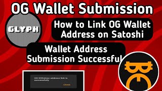 How to Link OG Token Withdrawal Address on Satoshi App | OG Wallet Address Submission on Satoshi app