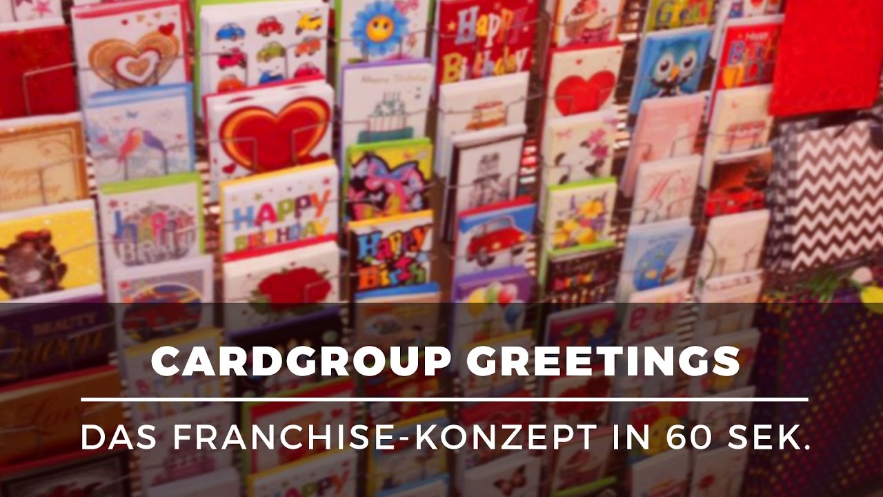 trailer el cuento de las comadrejas Vertrieb von Glückwunschkarten – Regional Master-Franchise mit CardGroup Greetings in 60 Sek.