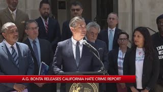 AG Bonta releases California hate crime report