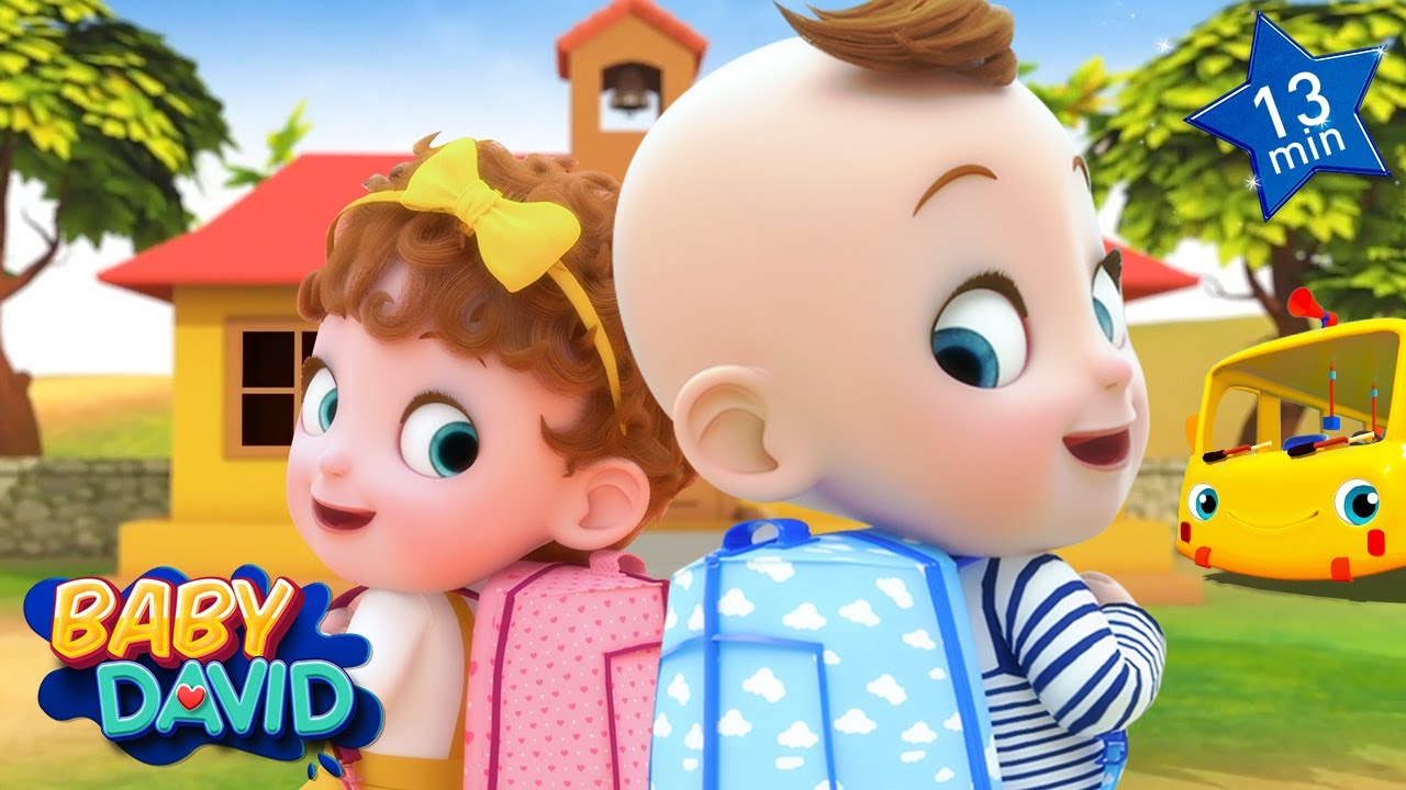 My Backpack for School Song + More Nursery Rhymes & Kids Songs Baby
