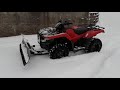 2wd vs 4wd plowing snow.