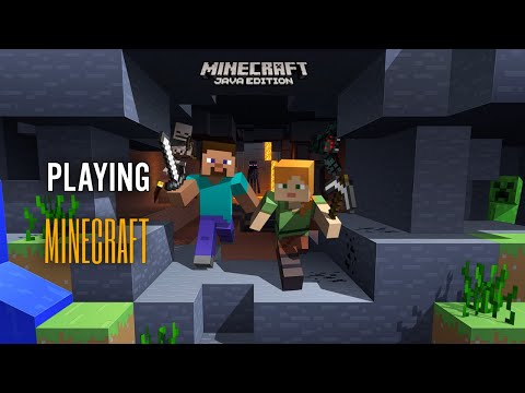 Playing Minecraft. | Gaming Fire