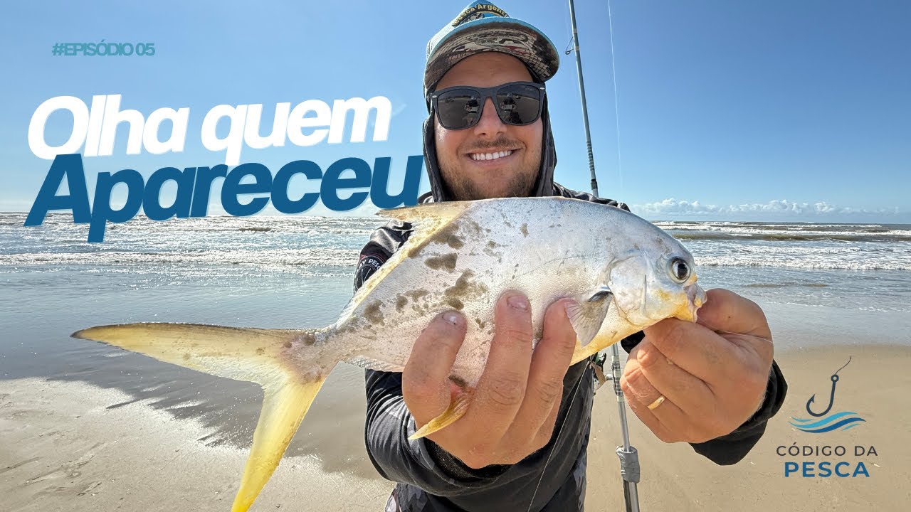 PAMPO NA LINHA! Do mar direto pra frigideira, do jeito que o PESCADOR RAIZ gosta
