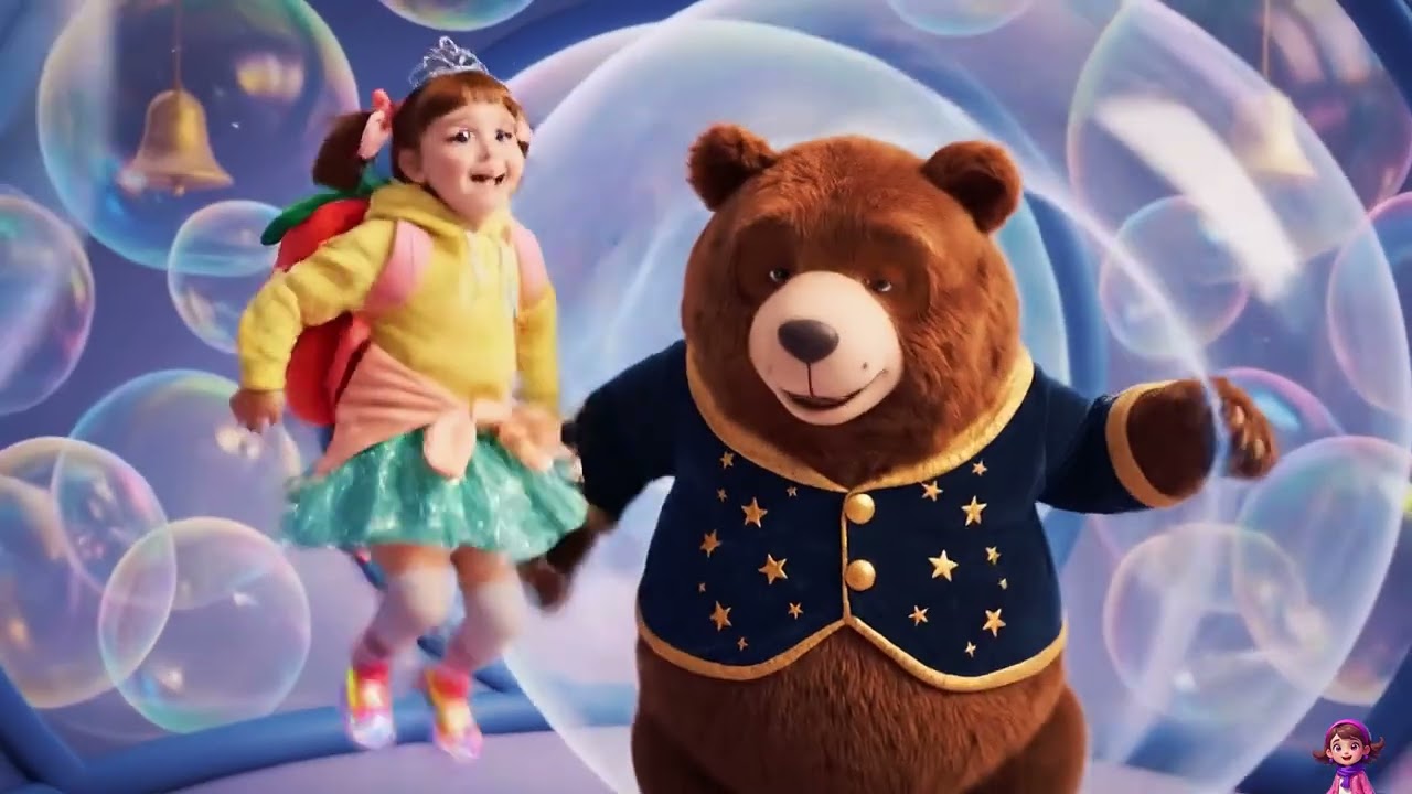 Mashie & the Circus Bear: Chasing a Falling Star | 3D Animation for Kids