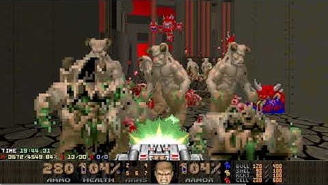 Doom 2 Abandon MAP 16 UV-MAX [TAS] in 26:11