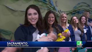 Baby boom at hospital in Sacramento, ten nurses pregnant at the same time