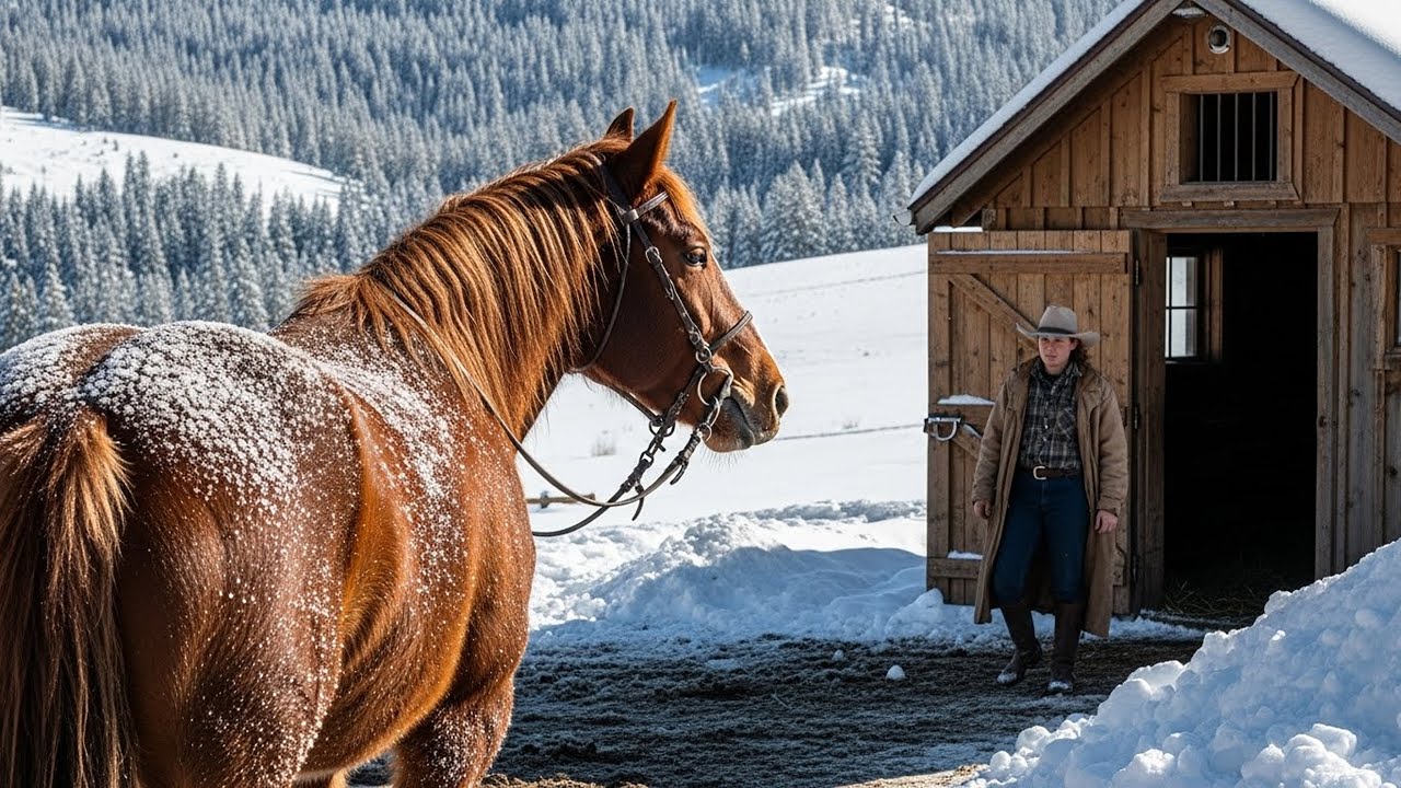 Horse Fought a Killer Blizzard to Find One Ranch, What She Carried Changed Everything