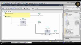 Traffic Lights Using PLC Programming (TIA PORTAL V-13)plc#siemens#tia #robotics #scadaprogramming screenshot 3