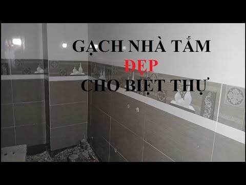 Gạch Ốp Nhà Vệ Sinh Màu Ghi - XEM ngay nếu muốn phòng tắm sang trọng.Gạch ốp tường quá Đẹp cho nhà tắm