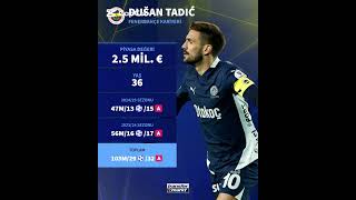 Dusan Tadic Fenerbahçe Kariyeri