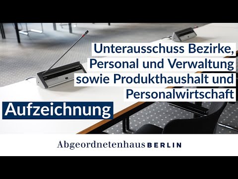 Video: Gibt es im Senat Unterausschüsse?