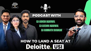 Interview Process of Deloitte USI | How to Prepare for Deloitte Statutory Audit Interview | CA Jobs