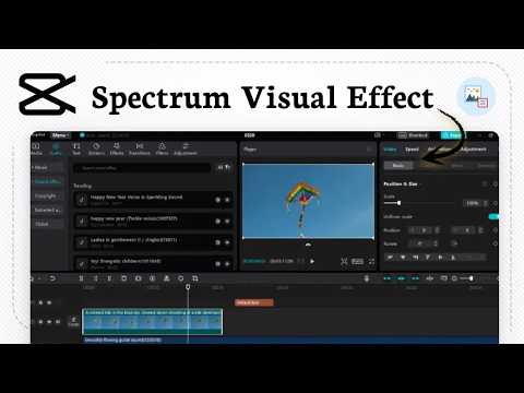 How to add real time audio spectrum in CapCut (2026 Update)