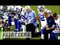 US VP  Pence walks out over NFL players anthem protest