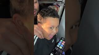 TEACHING HIM FROM EARLY LOL