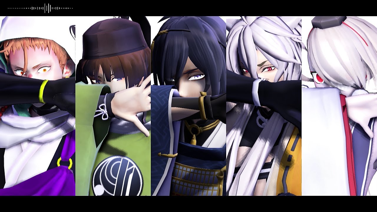 【MMD刀剣乱舞】三条派でECHO