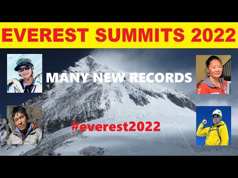 Woman summits Everest 10th time; Lhakpa Sherpa creates new record; More Climbers more new records