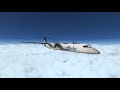 Spy Flight's Q400 Morning Run to Seattle