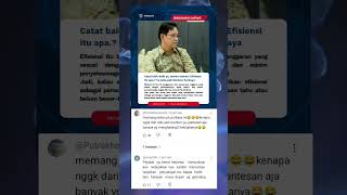 Efisiensi Menurut Versi Menkeu Purbaya