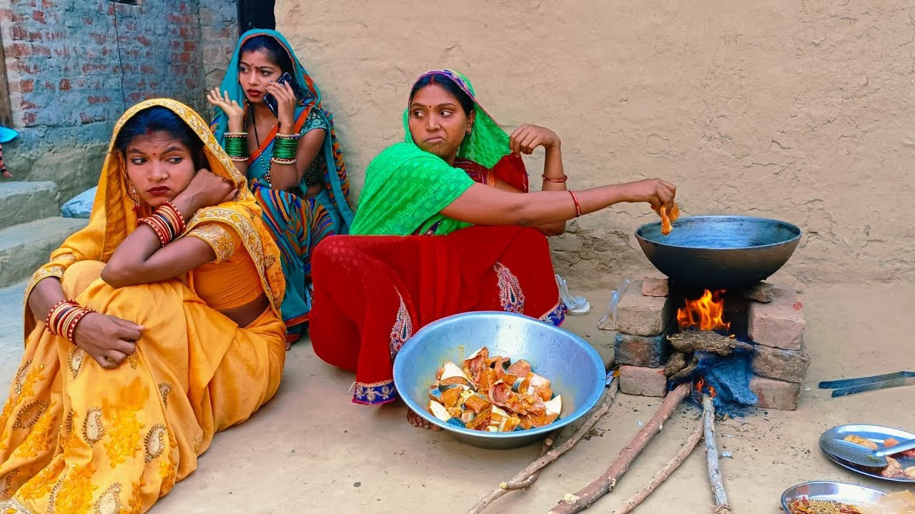 बहू का रंगबाजी, देखिये सास के रिश्तेदार आए मछली बनाई तो हुआ ड्रामा।|Devar Bhauji Priti Singh Comedy