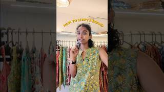 Ep-1 of the series: How to start a #clothingbrand from scratch? | Craftera #bangalore #startupguide