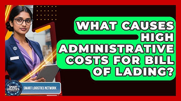 What Causes High Administrative Costs For Bill Of Lading? - Smart Logistics Network