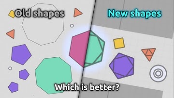 Old vs New arras.io shapes, which is better?