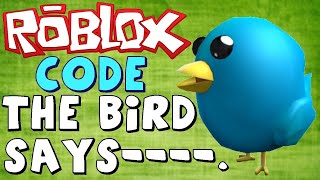ROBLOX! 1 PROMO CODE THAT WILL GIVE YOU THIS ITEM! THE BIRD SAYS-----. NEVER EXPIRES! Wealth
