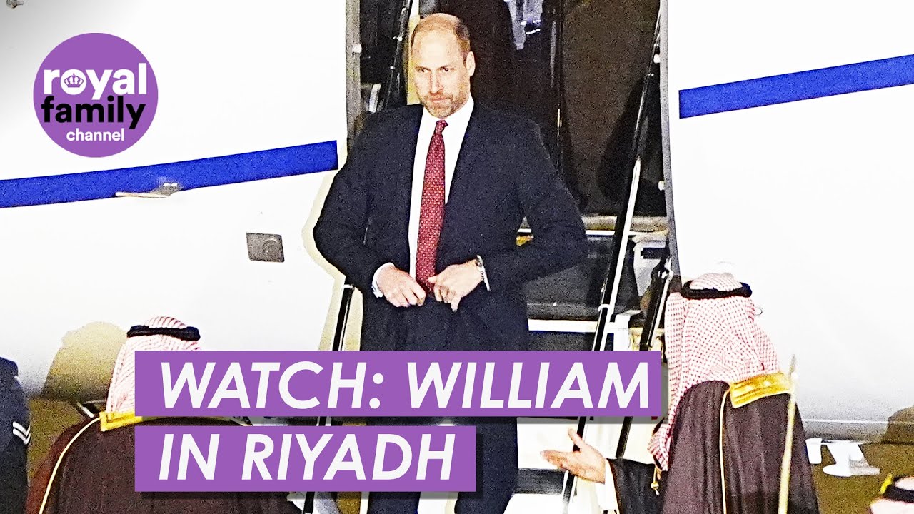 WATCH: Prince William Makes First Official Arrival to Saudi Arabia