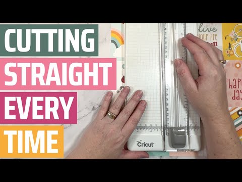 How to cut card stock and paper like a PRO with these must see beginner  tips for paper craft ✂️ 