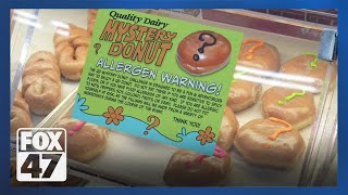 Quality Dairy offering 'mystery donuts' and a chance to win a year's supply of donuts
