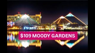 $109 MOODY GARDENS ROOM + Holiday Trail Lights! Galveston, TX!
