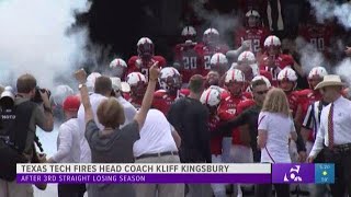 Texas Tech fires Head Coach Kliff Kingsbury