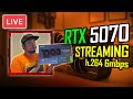 🔴 STREAMING with RTX 5070! 🚀 Is Nvidia still the King of Streaming Quality?!